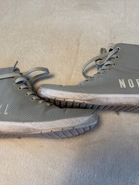 NOBULL Gray High-Top Cross-Training Sneakers
